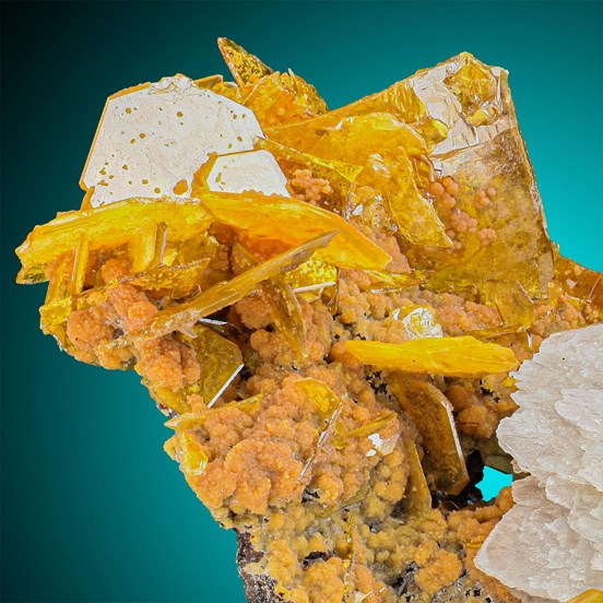 Wulfenite-San Francisco Mine | Cerro Prieto | Cucurpe | Sonora | Mexico